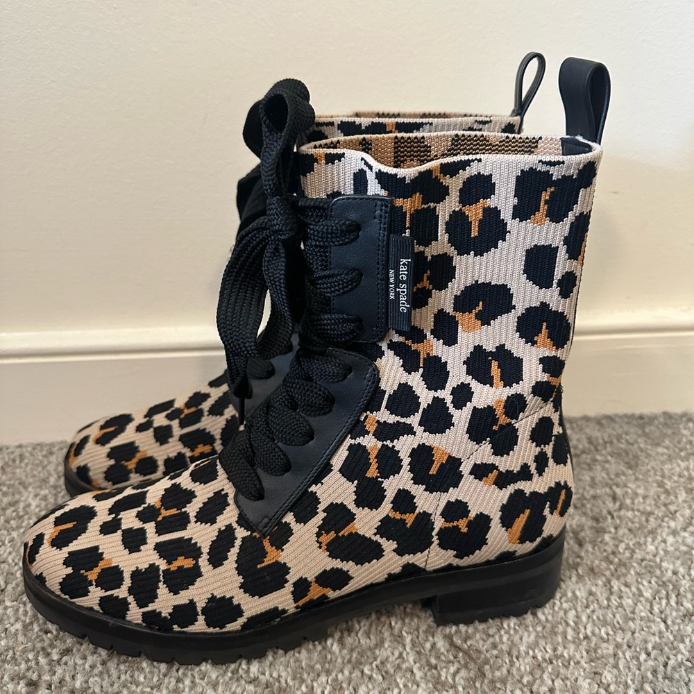 Kate Spade Leopard Print Women’s Boots